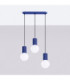 Halo Bar Pendant Ceiling Light Ultramarine 3x G9-3