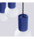 Halo Bar Pendant Ceiling Light Ultramarine 3x G9-7