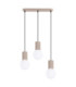 Halo Bar Pendant Ceiling Light Taupe 3x G9-1