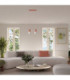 Halo Bar Pendant Ceiling Light Peach 3x G9-2