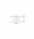 Wall Lamp, Picture Light, 8W LED, 3000K, 421lm, Polished Chrome - 2