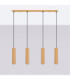 Karbon Hanging Bar Pendant Ceiling Light Gold 4x GU10-3