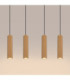 Karbon Hanging Bar Pendant Ceiling Light Gold 4x GU10-7