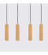 Karbon Hanging Bar Pendant Ceiling Light Gold 4x GU10-8
