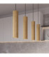 Karbon Hanging Bar Pendant Ceiling Light Gold 4x GU10-14
