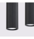 Karbon Hanging Bar Pendant Ceiling Light Black 4x GU10-5