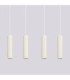 Karbon Hanging Bar Pendant Ceiling Light Beige 4x GU10-8
