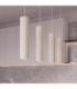 Karbon Hanging Bar Pendant Ceiling Light Beige 4x GU10-14