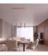 Karbon Hanging Bar Pendant Ceiling Light Taupe 4x GU10-2