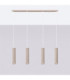 Karbon Hanging Bar Pendant Ceiling Light Taupe 4x GU10-3