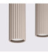 Karbon Hanging Bar Pendant Ceiling Light Taupe 4x GU10-5