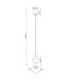Kubbe Small Square Slim Pendant Ceiling Light Natural Wood 1x GU10-11