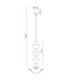 Kubbe Large Square Slim Pendant Ceiling Light Natural Wood 1x GU10-11