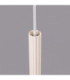 Arche Slim Pendant Ceiling Light Beige 1x G9-7