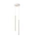 Arche Slim Pendant Ceiling Light Beige 2x G9-1