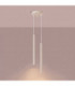 Arche Slim Pendant Ceiling Light Beige 2x G9-4