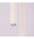 Arche Slim Pendant Ceiling Light Beige 2x G9-6
