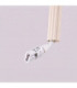 Arche Slim Pendant Ceiling Light Beige 2x G9-9