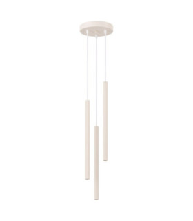 Arche Cluster Pendant Ceiling Light Beige 3x G9-1