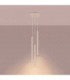 Arche Cluster Pendant Ceiling Light Beige 3x G9-4