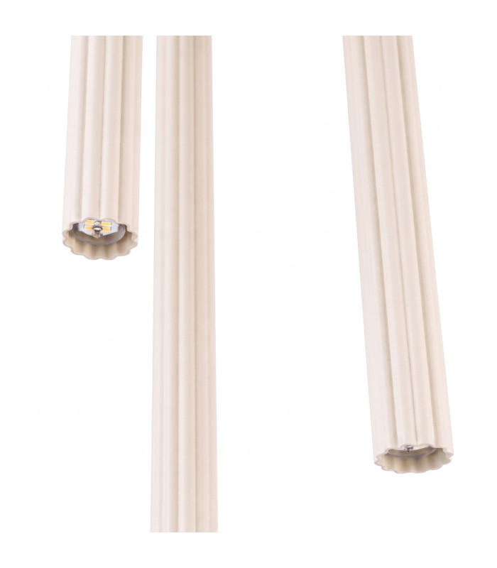Arche Cluster Pendant Ceiling Light Beige 3x G9-6