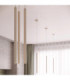Arche Cluster Pendant Ceiling Light Beige 3x G9-14