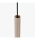 Arche Slim Pendant Ceiling Light Taupe 1x G9-7