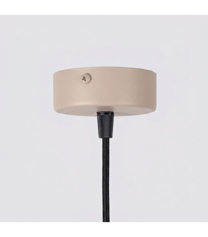 Arche Slim Pendant Ceiling Light Taupe 1x G9-10