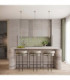 Arche Slim Pendant Ceiling Light Taupe 2x G9-2