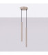 Arche Slim Pendant Ceiling Light Taupe 2x G9-3