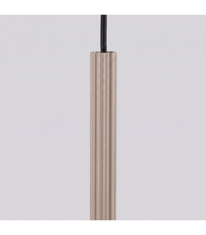 Arche Slim Pendant Ceiling Light Taupe 2x G9-7