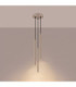 Arche Cluster Pendant Ceiling Light Taupe 3x G9-4