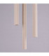 Arche Cluster Pendant Ceiling Light Taupe 3x G9-8