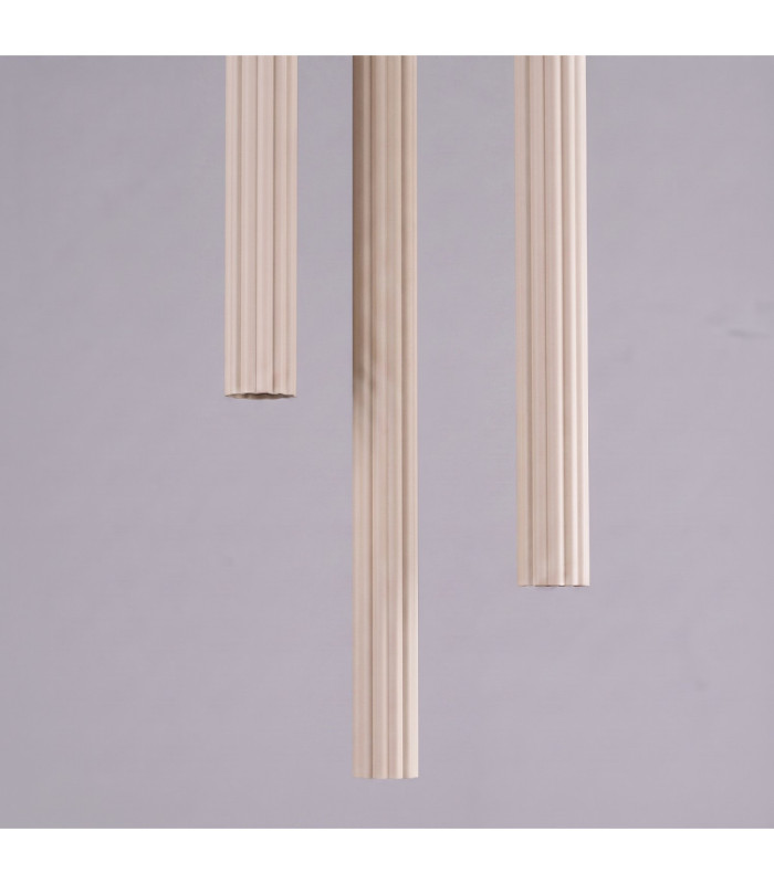 Arche Cluster Pendant Ceiling Light Taupe 3x G9-8