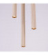 Arche Cluster Pendant Ceiling Light Taupe 3x G9-10