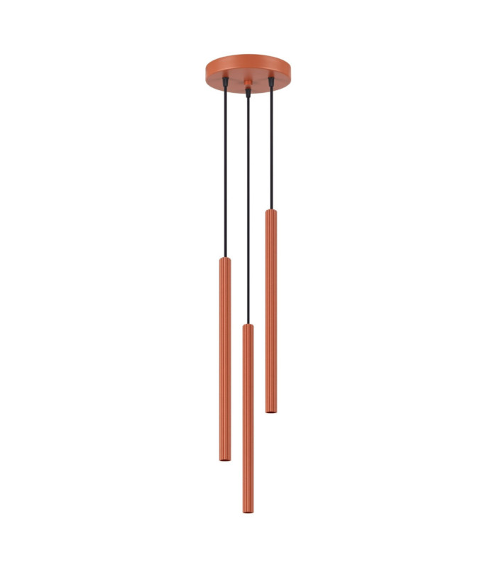 Arche Cluster Pendant Ceiling Light Red Ochre 3x G9-1