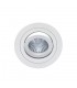 Swivel Recessed Downlight 9.2cm Round 1 x GU10 Max 50W Matt White - 4