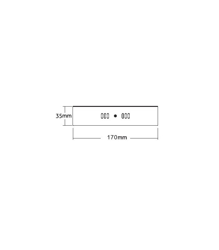 Surface mounted Round 6inch 12W Natural White 4000K, 1000lm, White Frame, Inc. Driver - 2