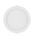 Surface mounted Round 8inch 18W Pure White 6400K, 1500lm, White Frame, Inc. Driver - 4