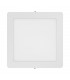 Surface mounted Square 8inch 18W Pure White 6400K, 1500lm, White Frame, Inc. Driver - 4