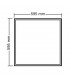 LED Panel 600 x 600mm 42W Pure White 6400K, 3800lm, White, Inc. Driver - 2