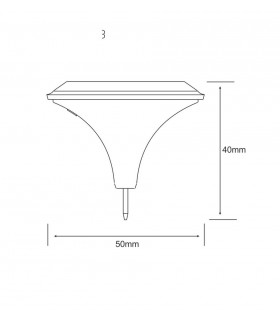 LED MR16 4.5W Warm White 2700K 300lm (1, 1) - 2