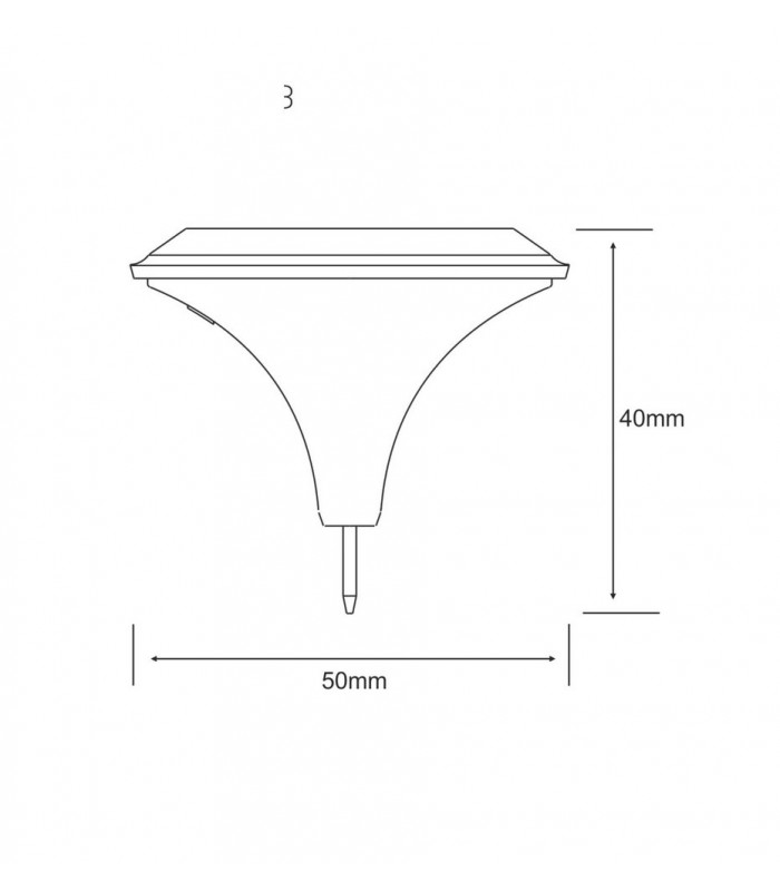 LED MR16 4.5W Warm White 2700K 300lm (1, 1) - 2