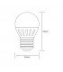 Globe Plus E27 230V 3.5W Warm White 3000K 280lm (1, 1) - 2