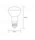 R63 E27 230V 6W White 6400K 580lm (1, 1) - 2