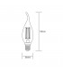 LED Candle Tip E14 230V 4W Warm White 2700K, 470lm, Clear - 2