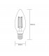LED Candle E14 230V 4W 2200K Colour-Box (Gold) (1, 1) - 2