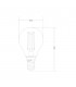 LED Globe E14 Dimmable 230V 4W Warm White 2700K, 400lm, Clear - 2