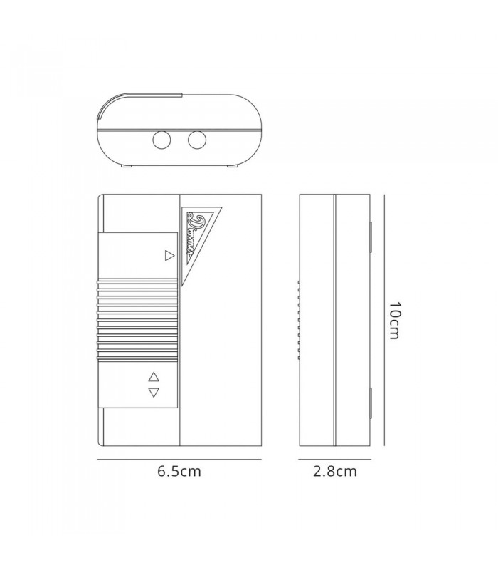 Inline Dimmer, 75-300W, Clear - 2
