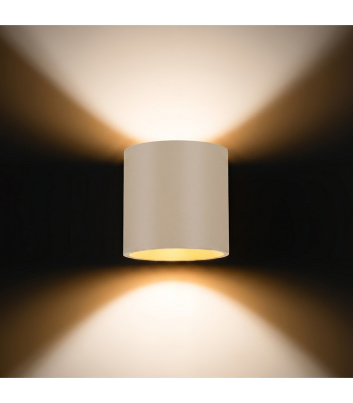Orbis Up & Down Wall Lamp Beige 1x G9-4